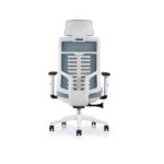 Ergonomic Chair A 813 White & Green - Image 3
