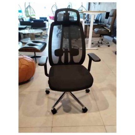 A 826 Ergonomic Chair Black - 2