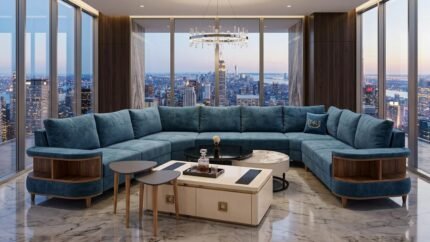 L-Shaped Sofa 14