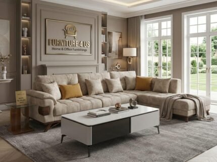 L-Shaped Sofa 15